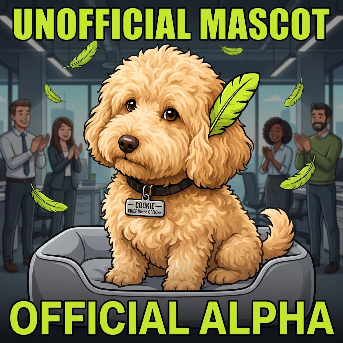 Unofficial mascot, official alpha